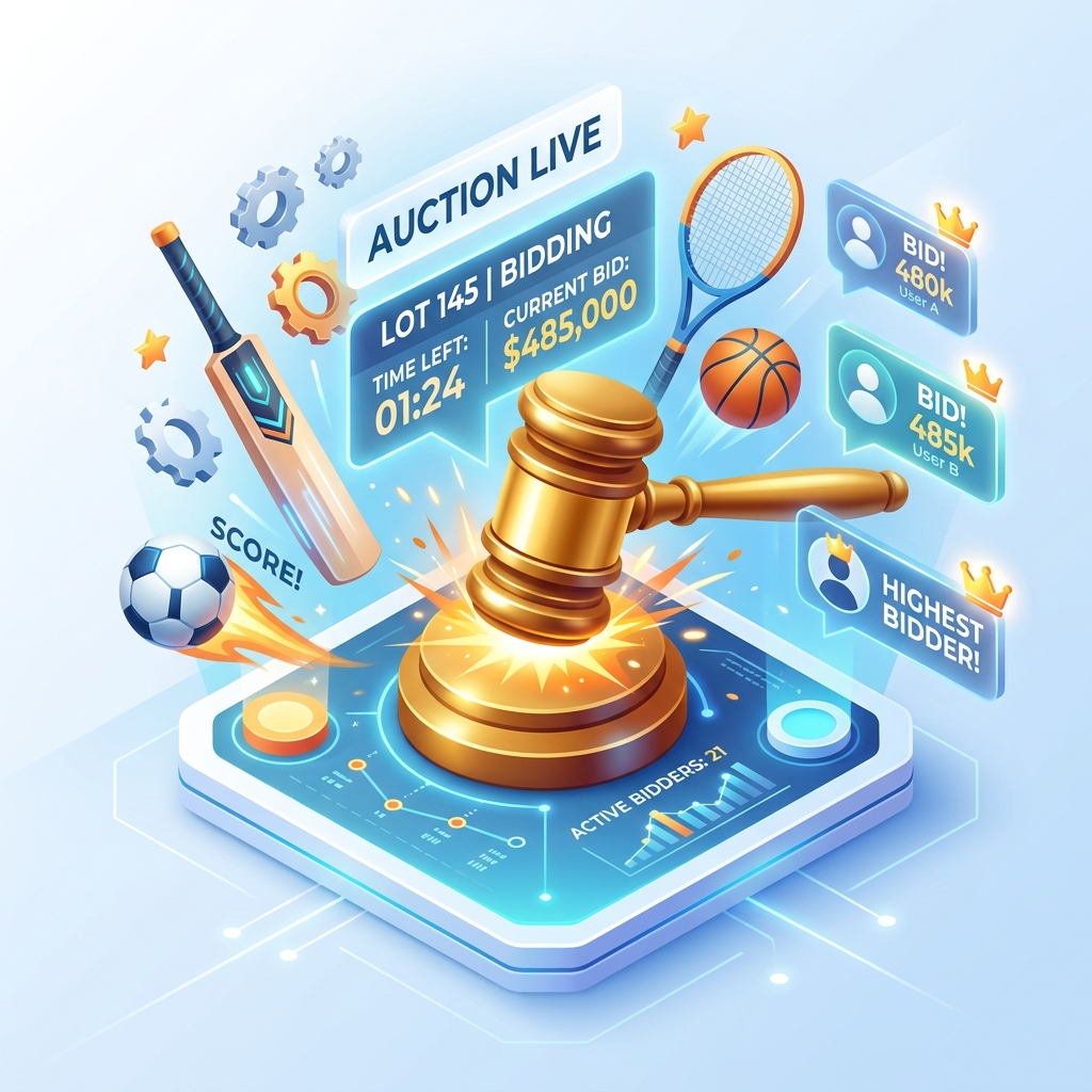 Digital Auction Dashboard
